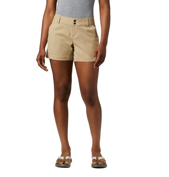 Columbia Saturday Trail Shorts Khaki For Women's NZ80341 New Zealand